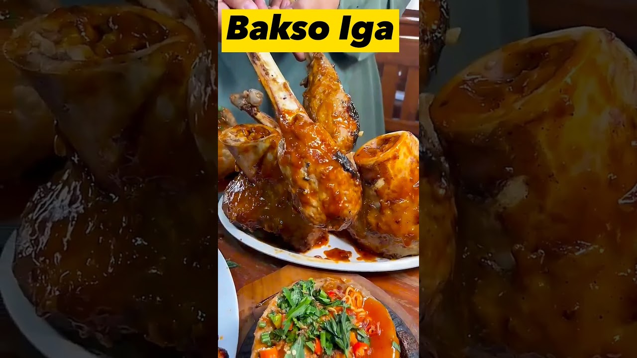 Bakso Iga Sapi yang Lagi Viral nih  