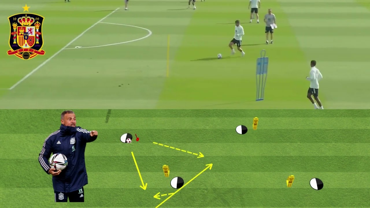 🔰 📢Spain - Passing Circuit with Quality and Precision by Luis Enrique