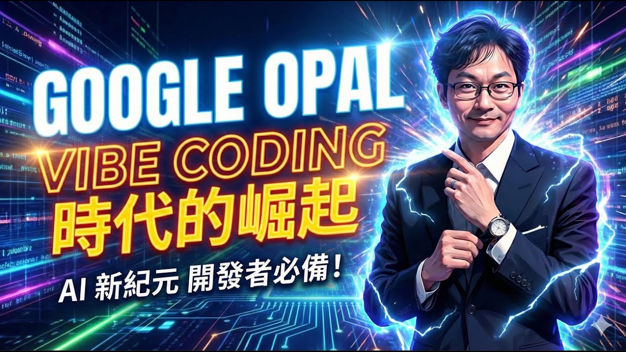 擊敗n8n！小白Vibe Coding的時代來臨，Google Opol：行銷人與創業家的超級神隊友