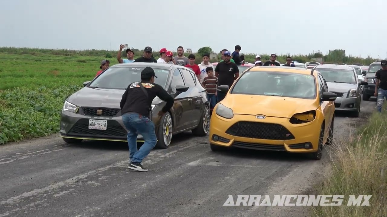 Arrancones Tonanitla - BMW vs Swift | Seat Le&oacute;n vs Seat Toledo | Mustang vs Civic
