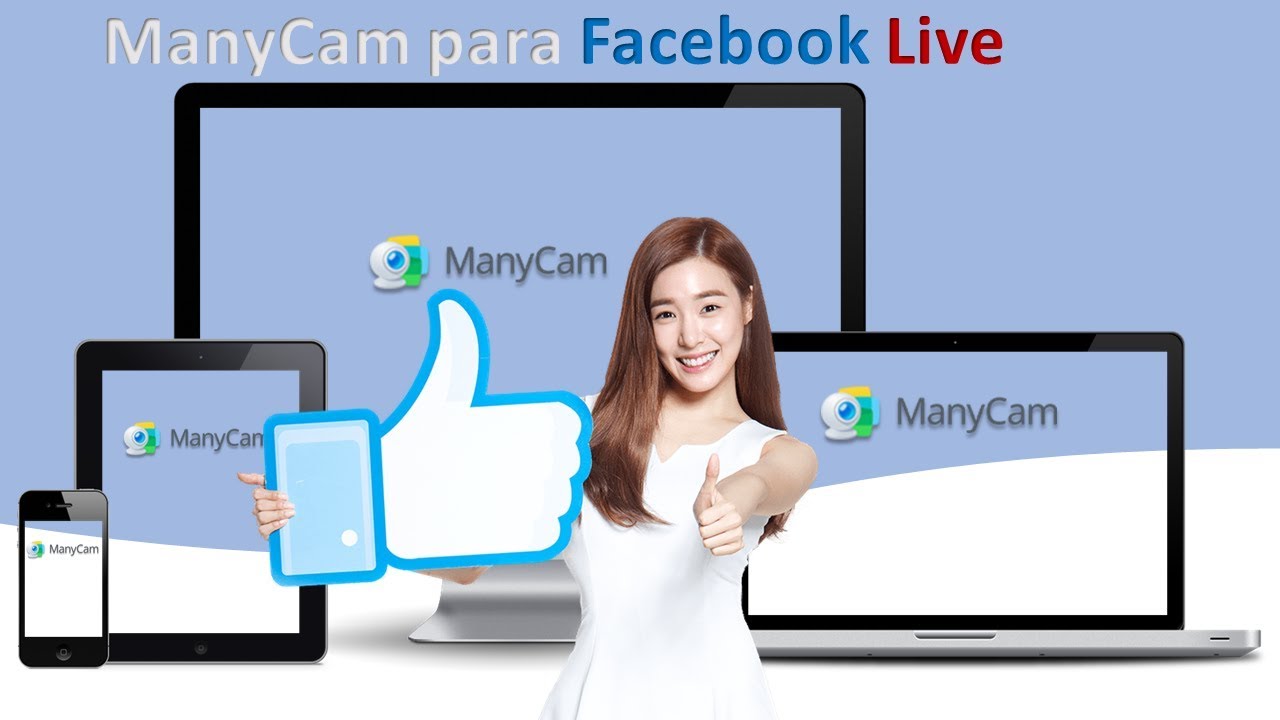 Facebook LIVE con ManyCam español