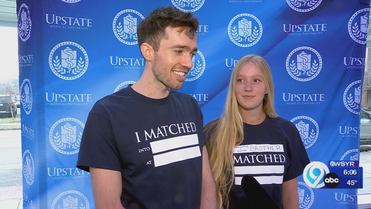 Match Day excitement at Upstate Medical University