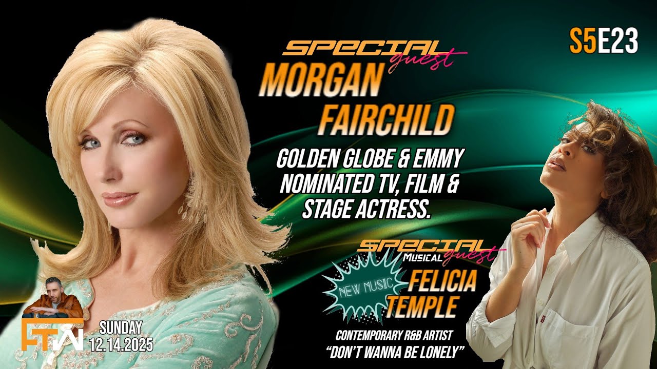 S5E23 I Special Guest: Morgan Fairchild I Musical Guest: Felicia Temple 