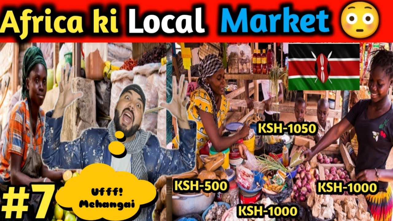 Africa Ki Local Market🇰🇪 | Indian In Africa - Gaffar Vlogs
