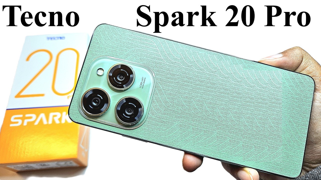 Tecno Spark 20 Pro — распаковка и первые впечатления