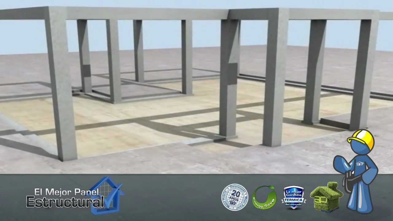 Instalacion Panel Aislapanel 3D Como construir una Casa