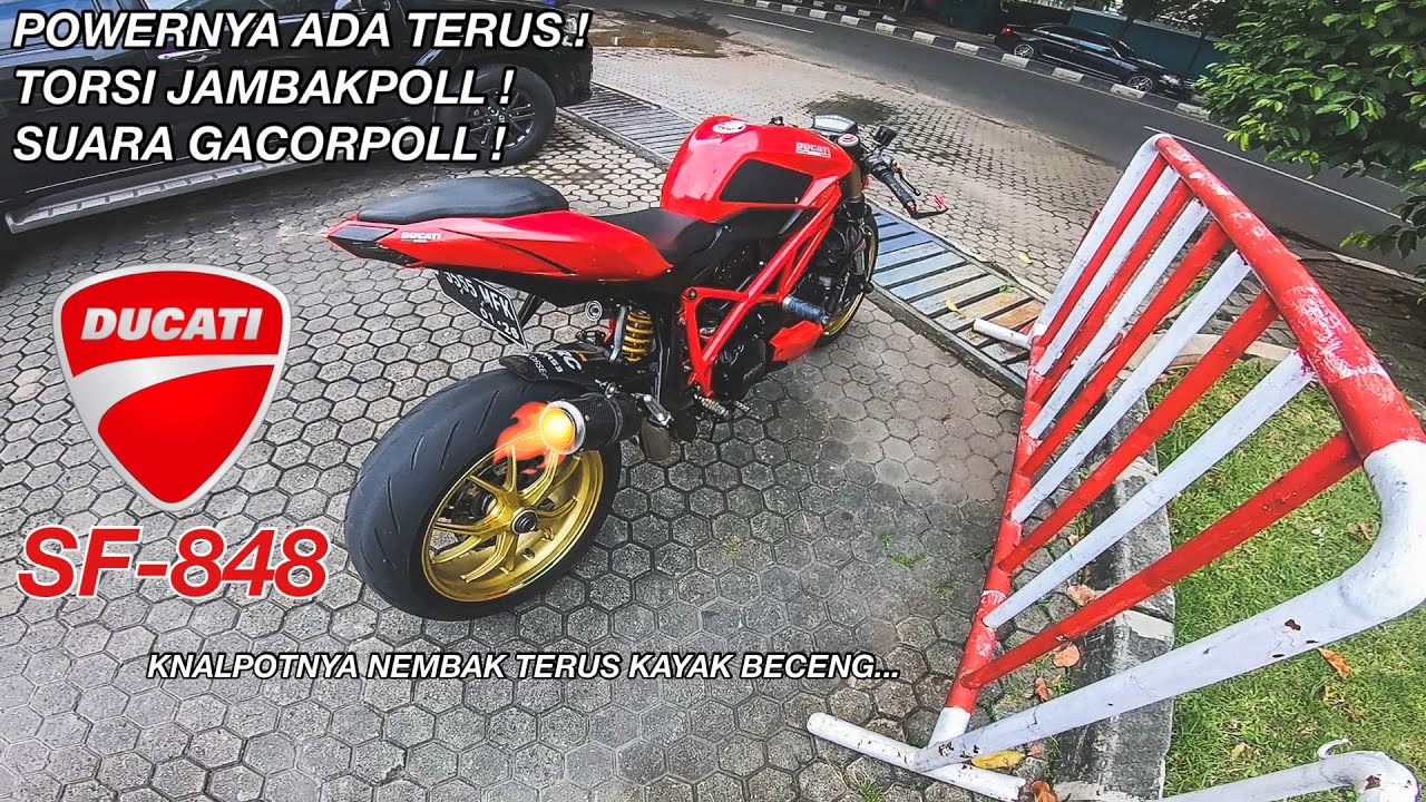 TEST RIDE DUCATI STREETFIGHTER 848 ! #Motovlog
