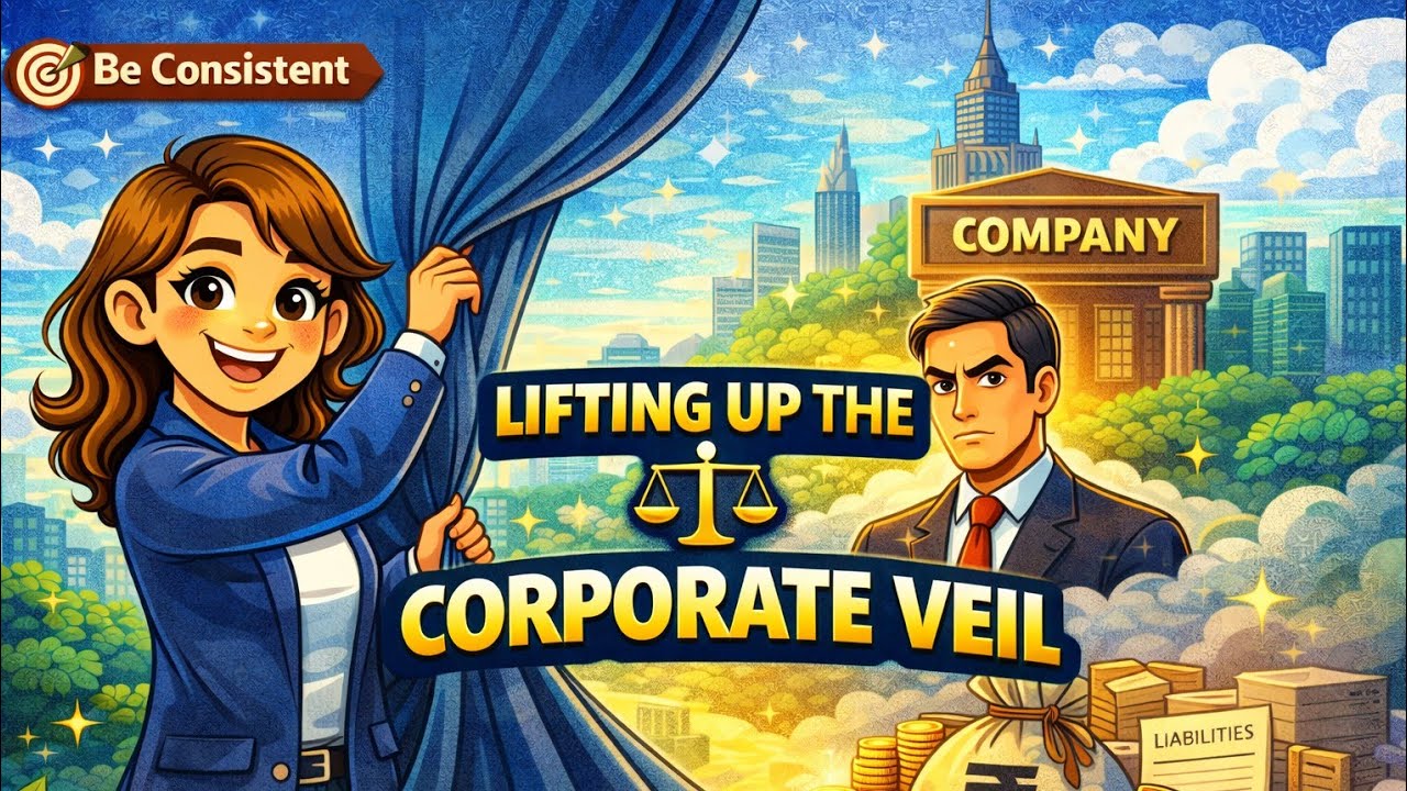 Lifting of Corporate Veil 🔥 5 Marks Answer | Company Law