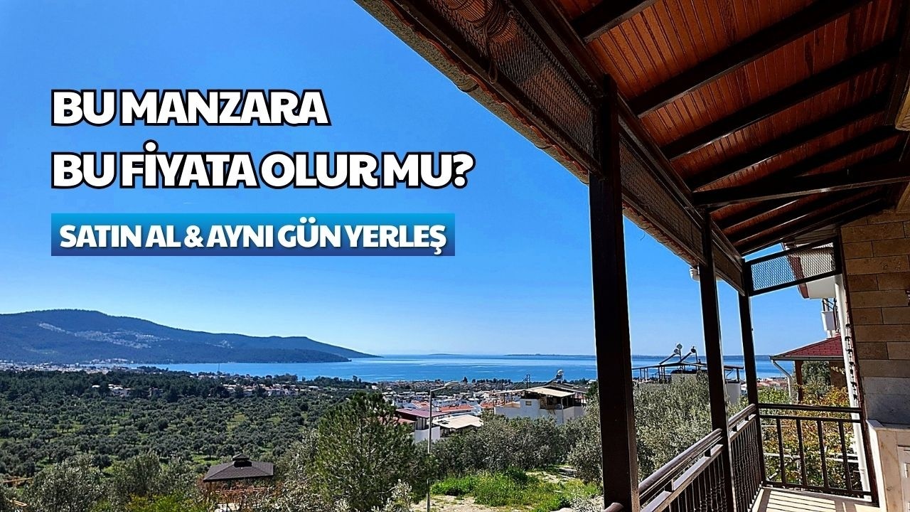 L300 - 🧳 HER ŞEY HAZIR! VALİZİNİ AL GEL | EŞYALI 3+1 TERASLI EV #didim #youtube #video #viral