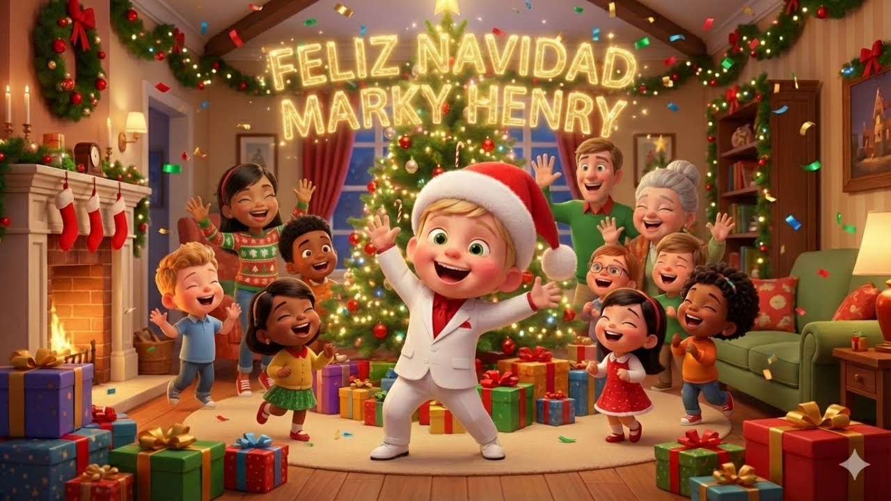 🎶¡Es Navidad! Vamos a Bailar 🎄 Canción de Navidad Divertidas para Niños 🎅
