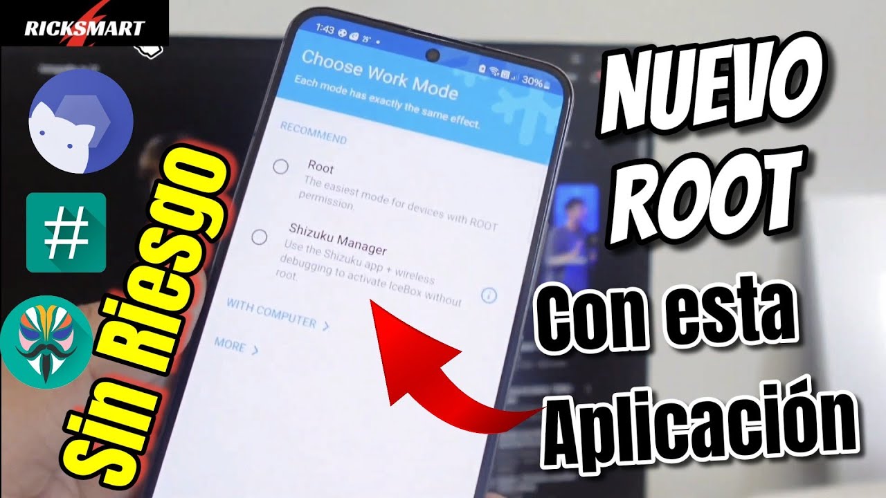 Nueva Forma de tener Root Sin Riesgo Cualquier Android Con esta Aplicación Shizuku