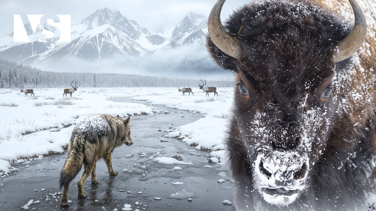 Sobrevivir al Invierno Extremo de Alaska | Donde el Frío y la Vida se Enfrentan - Documental Animal
