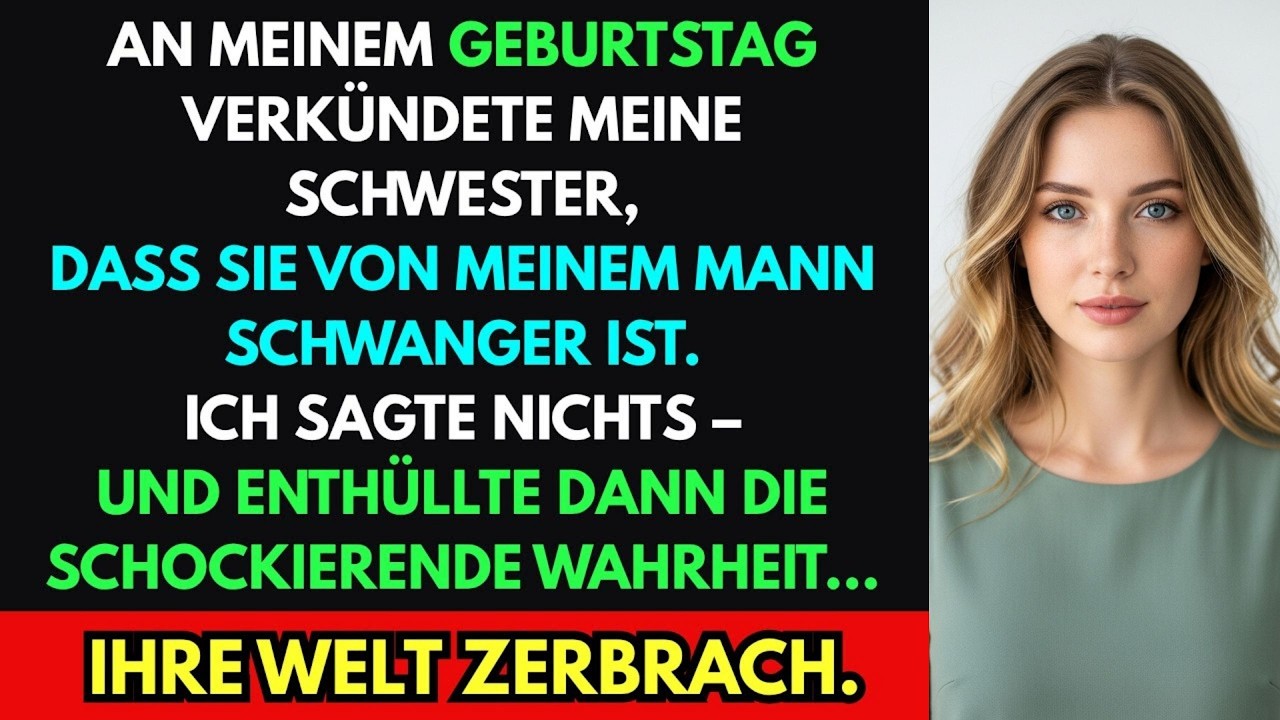 Meine Schwester verkündete ihre Schwangerschaft mit meinem Mann – dann enthüllte ich seine…