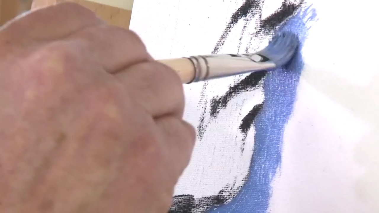 Cobra Water Mixable Oils - Lesson 5 - Sketching a Painting