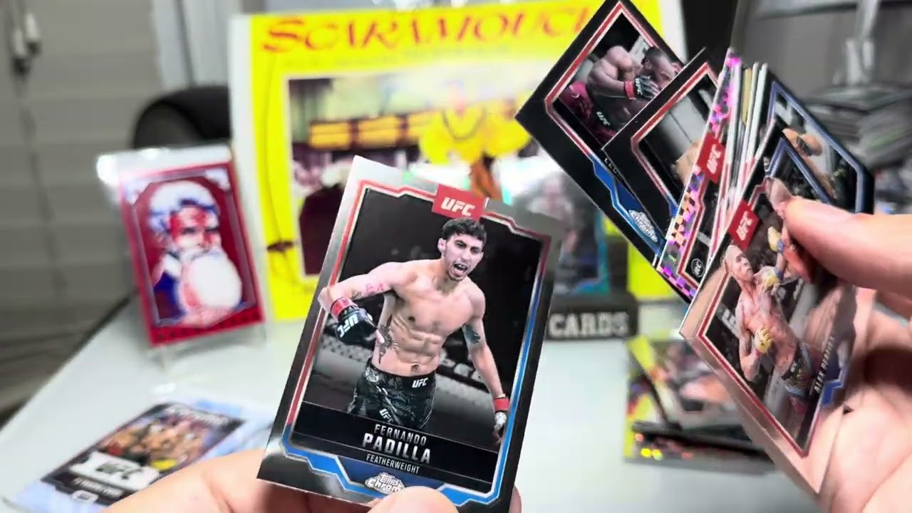 2025 Topps Chrome UFC Double box break
