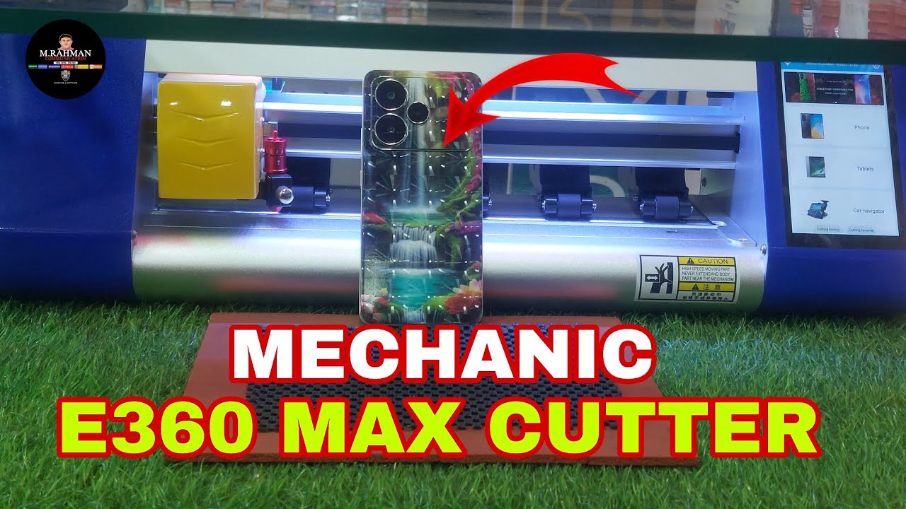Mechanic E360 MAX CUTTER Review | #mechanic #sticker #cutter #mrc 