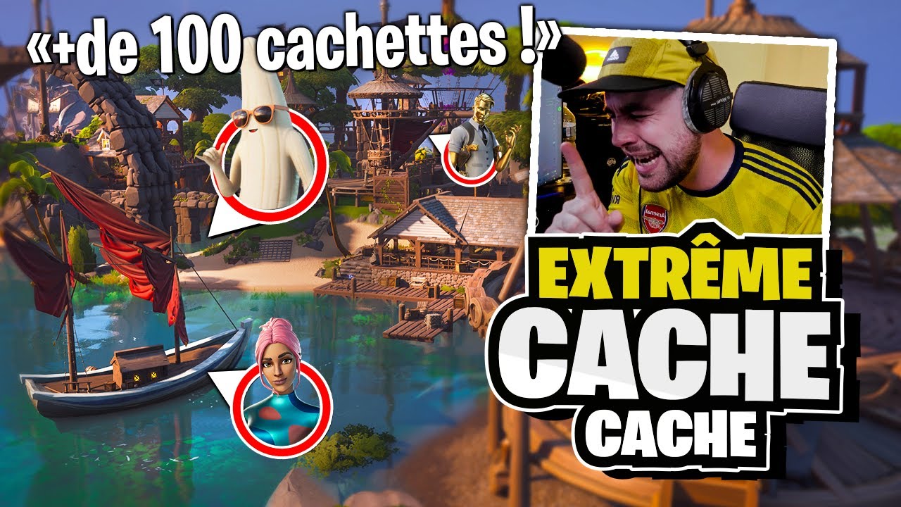 Extrême Cache cache avec une 100ène de cachettes !