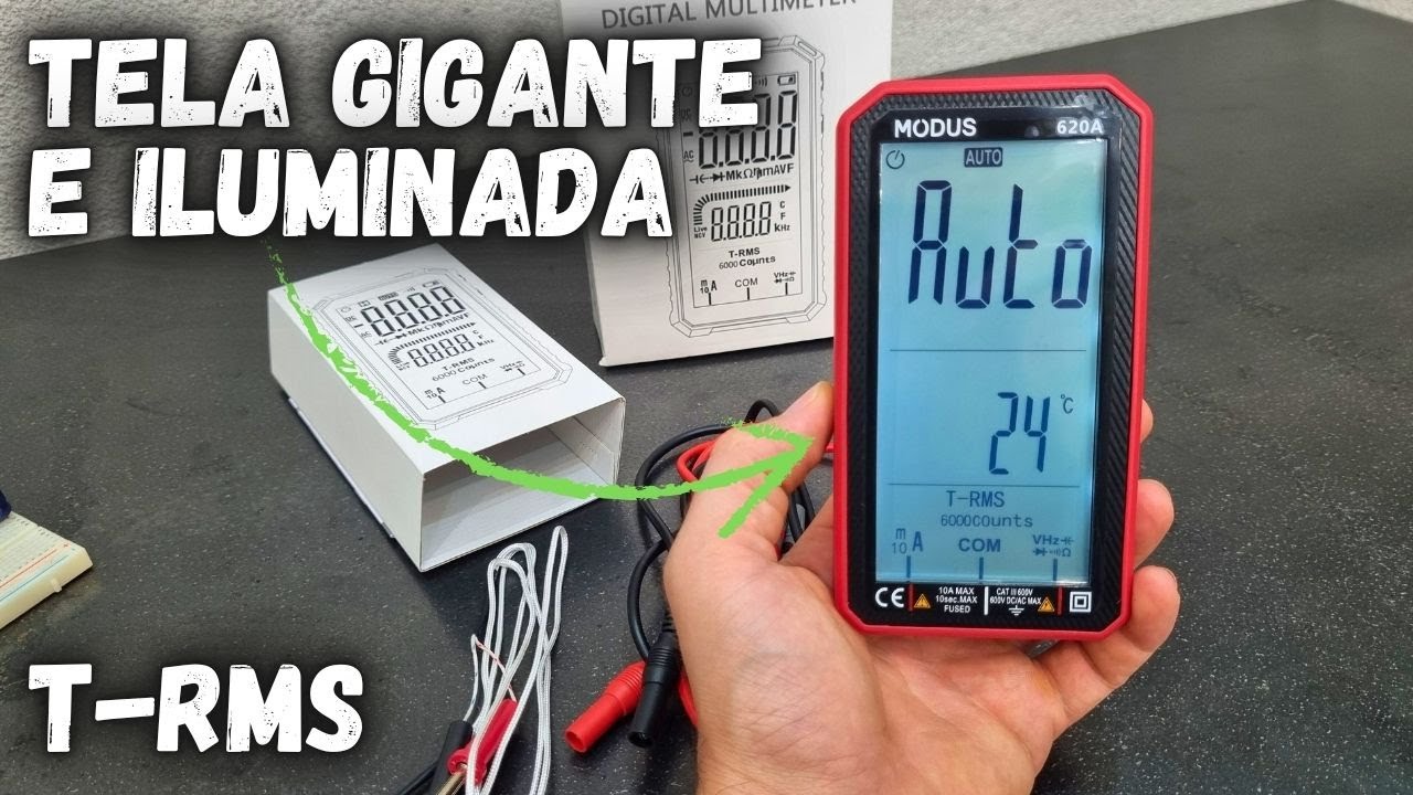 Multímetro Automático 620A no AliExpress - Envio Rápido do Brasil ou Mais Barato da China?