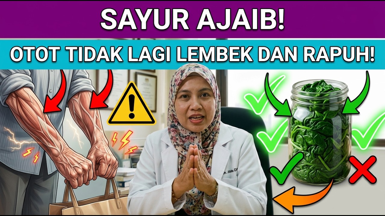 Lemah Selepas 70? Sayur Ini Membina Otot Dengan Lebih Pantas!