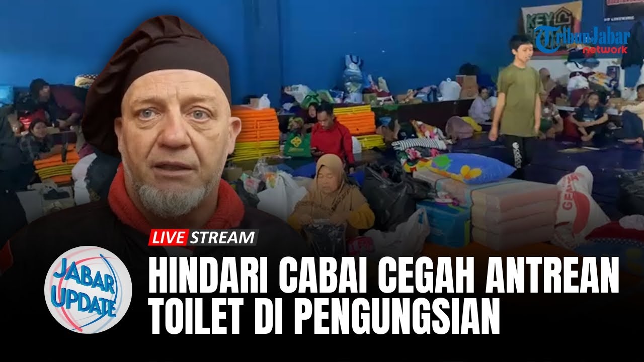 Koki Prancis Jadi Relawan Dapur Umum Longsor Cisarua, Kurangi Cabai Untuk Cegah Antrean Ke Toilet
