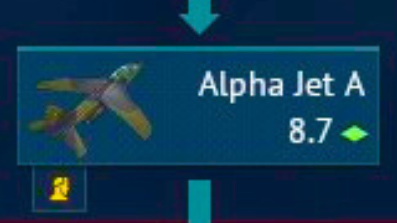 One Of My Favorite Planes To Fly Is The Alpha Jet A - War Thunder