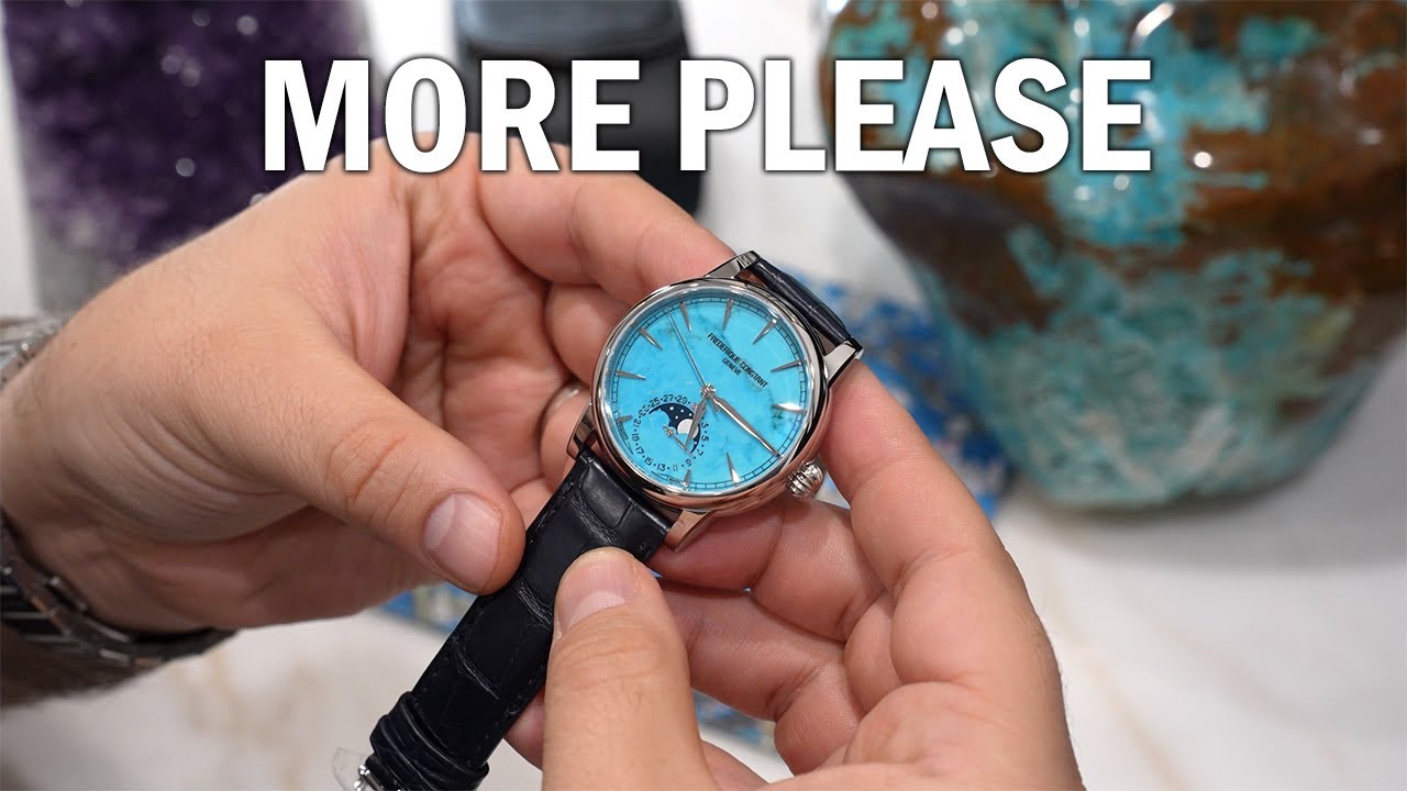 Мой любимый релиз 2025 года — FC Classic Moonphase TURQUOISE.