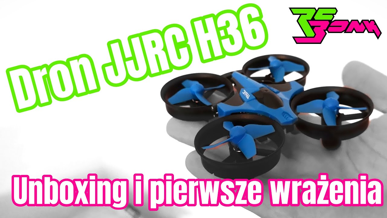 Dron JJRC H36 | Unboxing i pierwsze wrażenia | Idealny dron na początek? | RC Bonk