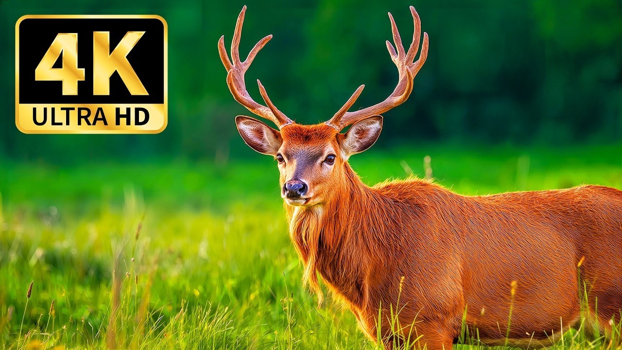 world of Wildlife 4K ULTRA HD | Cinematic Nature Landscapes in HDR 60FPS | Dolby Vision
