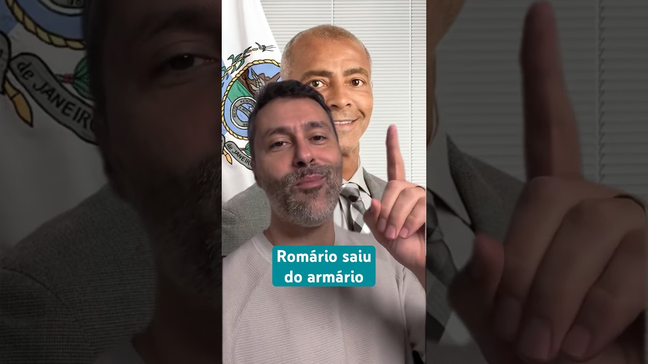 Rom&aacute;rio saiu de cima do muro #humor #politica #politicalsatire