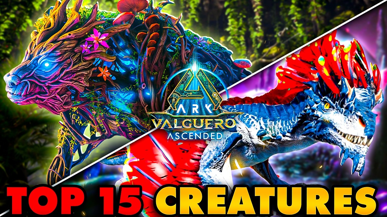 Top 15 MUST TAME CREATURES For Valguero | Ark Survival Ascended