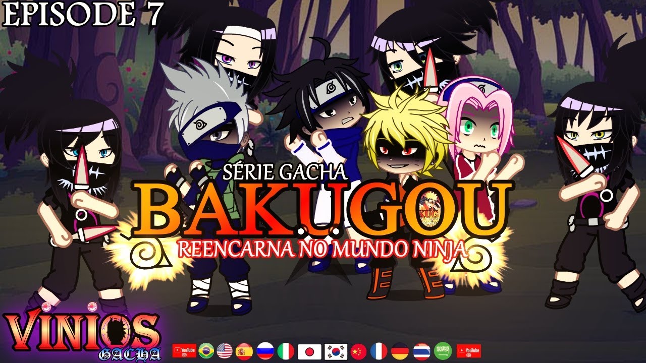 БАКУГУ ПЕРЕВОПЛОЩАЕТСЯ В МИРЕ НИНДЗЯ, ЭПИЗОД 7 - ГАЧА-СЕРИАЛ