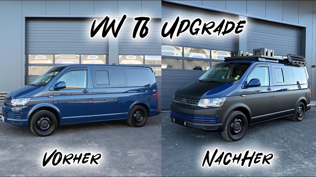 VW T6 Campervan Upgrade mit Folie & Front Runner Dachträger 🔥