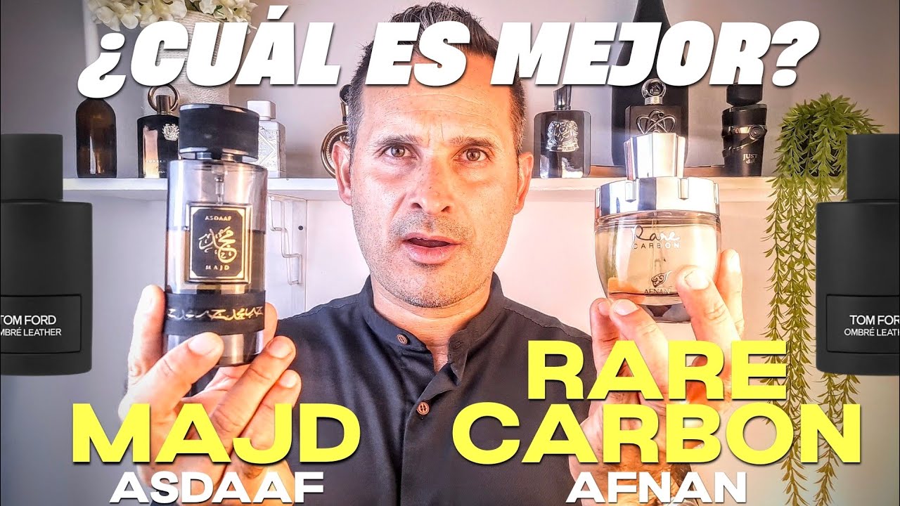 🔥La Mejor Inspiración de OMBRÉ LEATHER🔥 | RARE CARBON De Afnan VS MAJD De Asdaaf