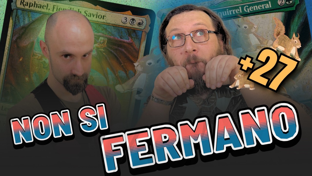 Il caos e gli scoiattoli | Chatterfang vs Raphael | Commander Gameplay MTG