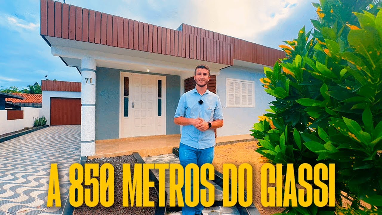 VENDIDO | TOUR COMPLETO: Casa com 3 Dormitórios | A 850m do Giassi!