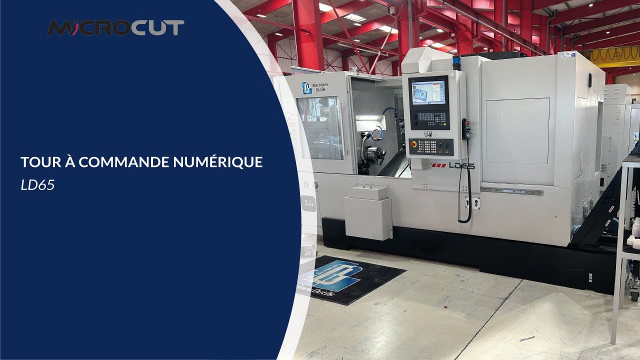 DIDELON MACHINES OUTILS - TOUR A COMMANDE NUMERIQUE LD65 MICROCUT
