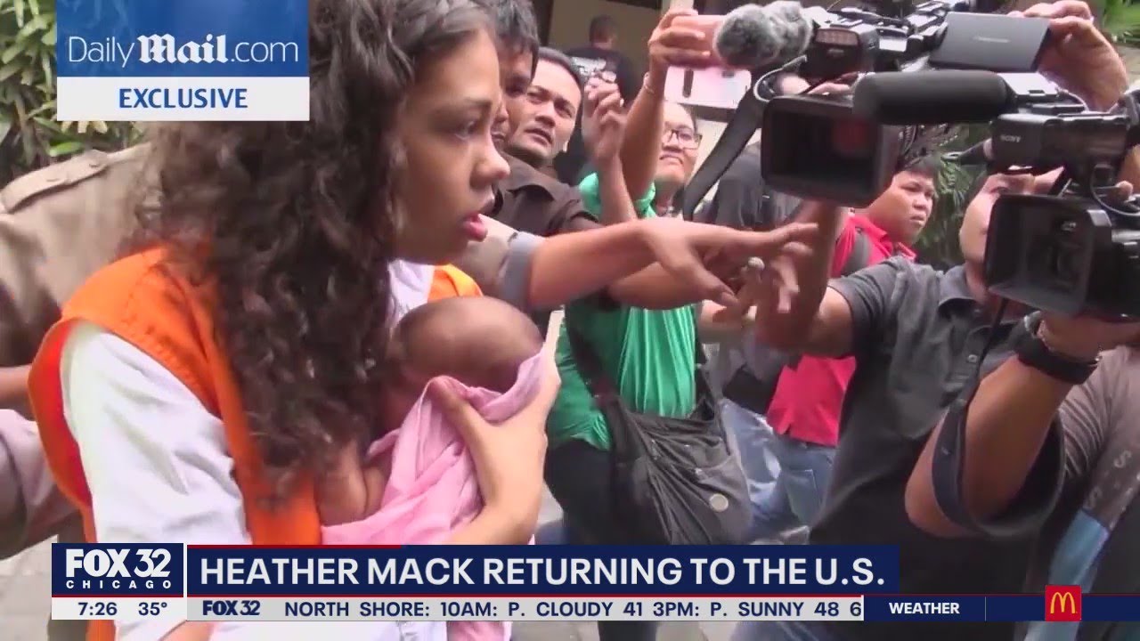 After 10 years in Bali prison, Heather Mack to return to US this week