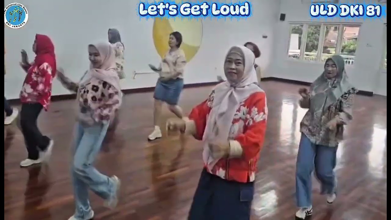 Lets get loud  line dance