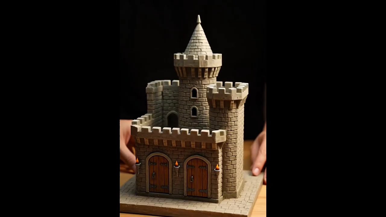 Ultimate ASMR Miniature House Build 🏠✨ | Real Cement & Tiny Tools | Relaxing Construction Time-Lapse