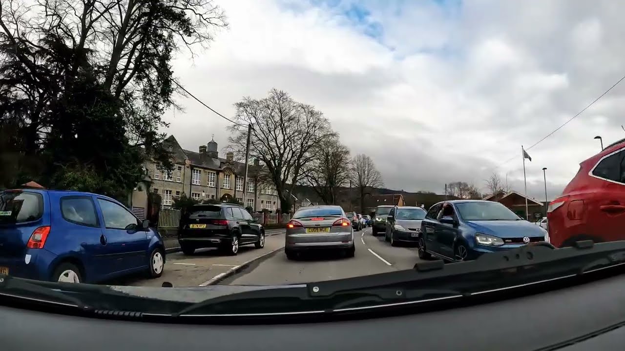 Maerdy Mountain, Aberdare, Cwmbach - Mountain Ash [Driving Welsh Roads]