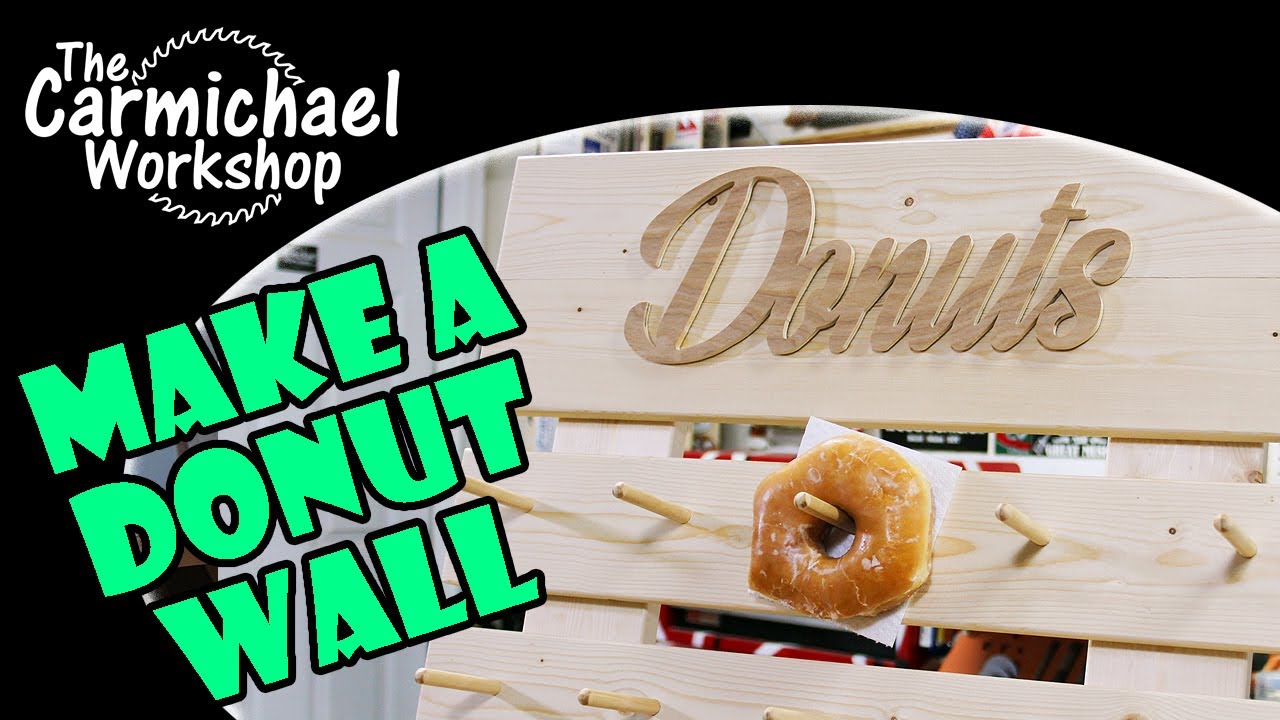 How to Make a Donut Wall