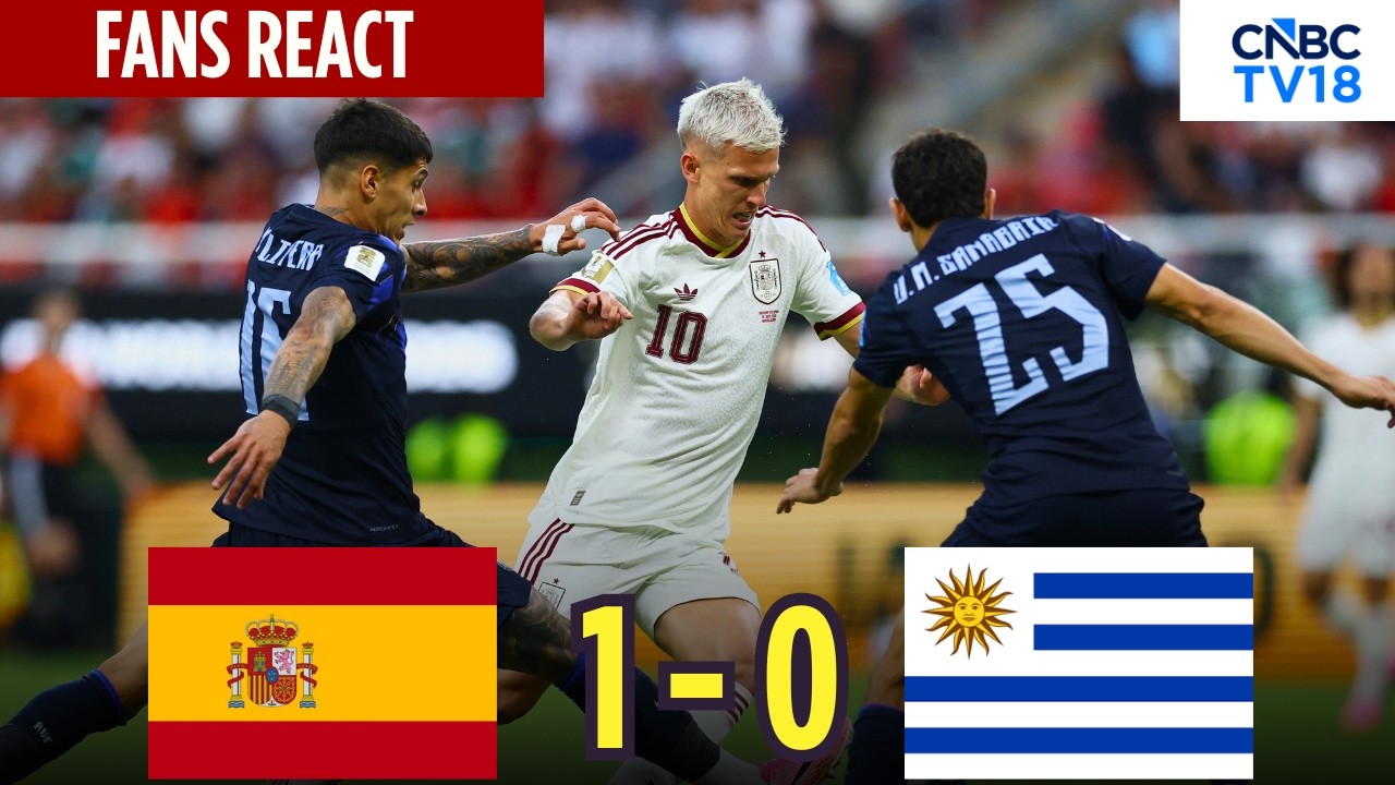 FIFA WC: Uruguay Crash Out Of WC 2026 With Costly 1-0 Loss To Spain | Fans React To Big Moment |N18G