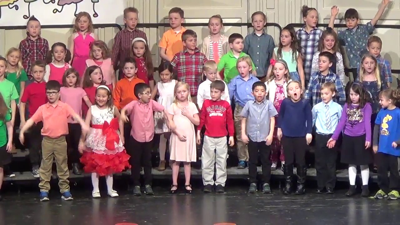 1st Grade Concert 2018  Come and Sing and Play 7 PM