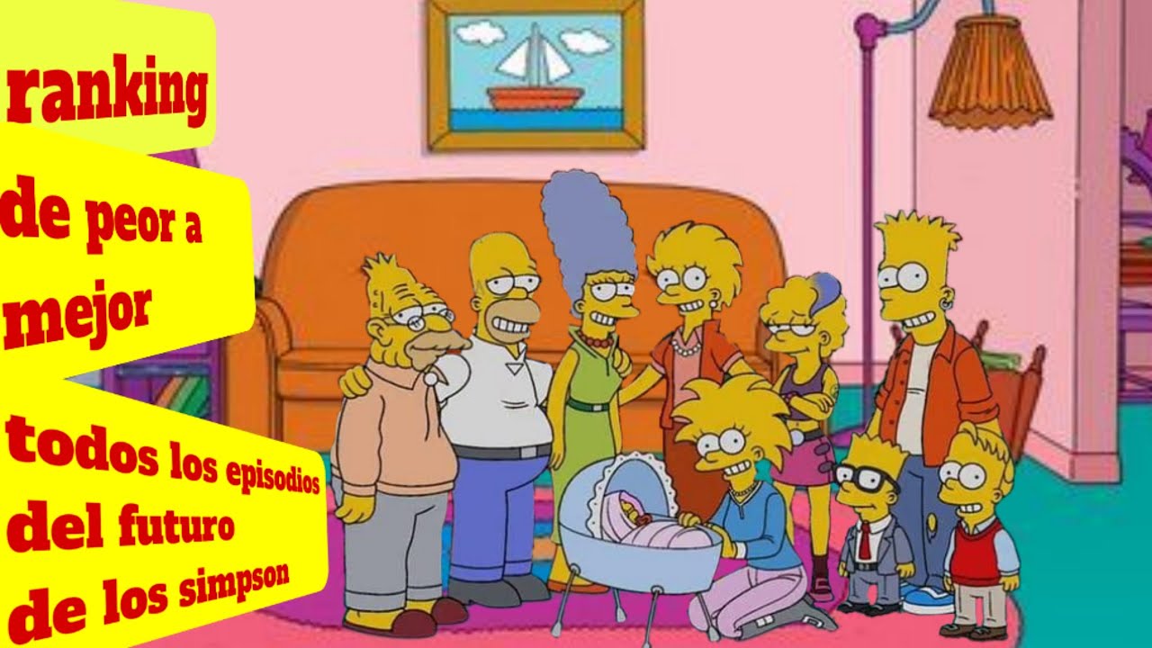 Ranking - de peor a mejor - todos los episodios del futuro de los Simpson