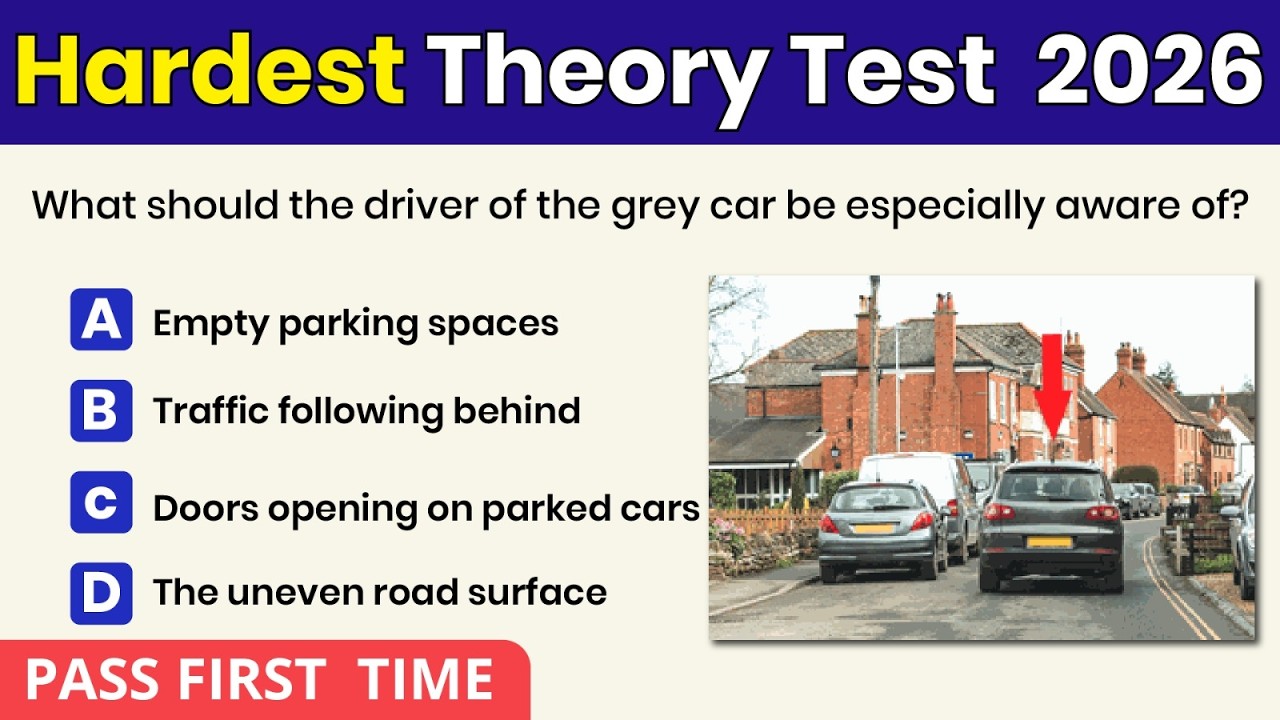Теоретический экзамен 2026 года в Великобритании | Подготовка к предстоящему экзамену DVSA | Сдай...