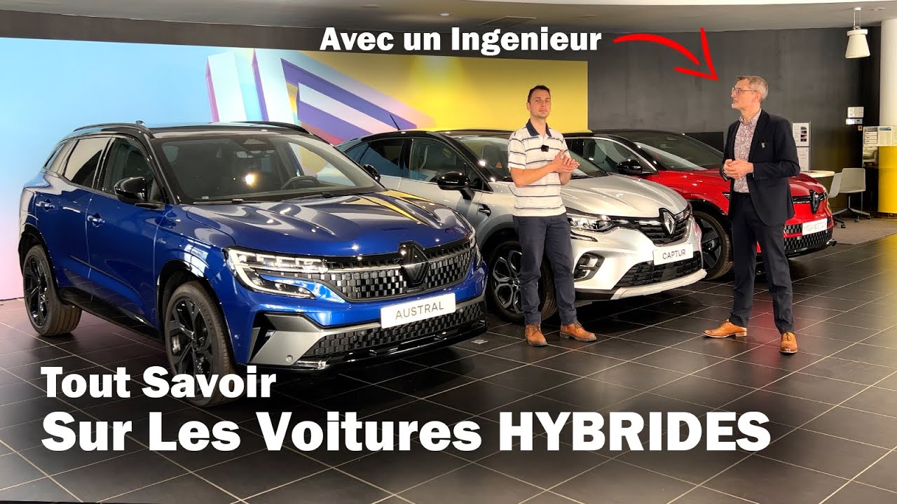 Les Voitures Hybrides. Tout comprendre - Hybride, PHEV, MildHybrid, Full hybrid, 12V 48V ...