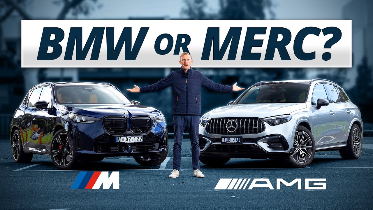 2025 Mercedes AMG GLC 43 vs 2025 BMW X3 M50 | Wham bam! Hotter than a frying pan!!