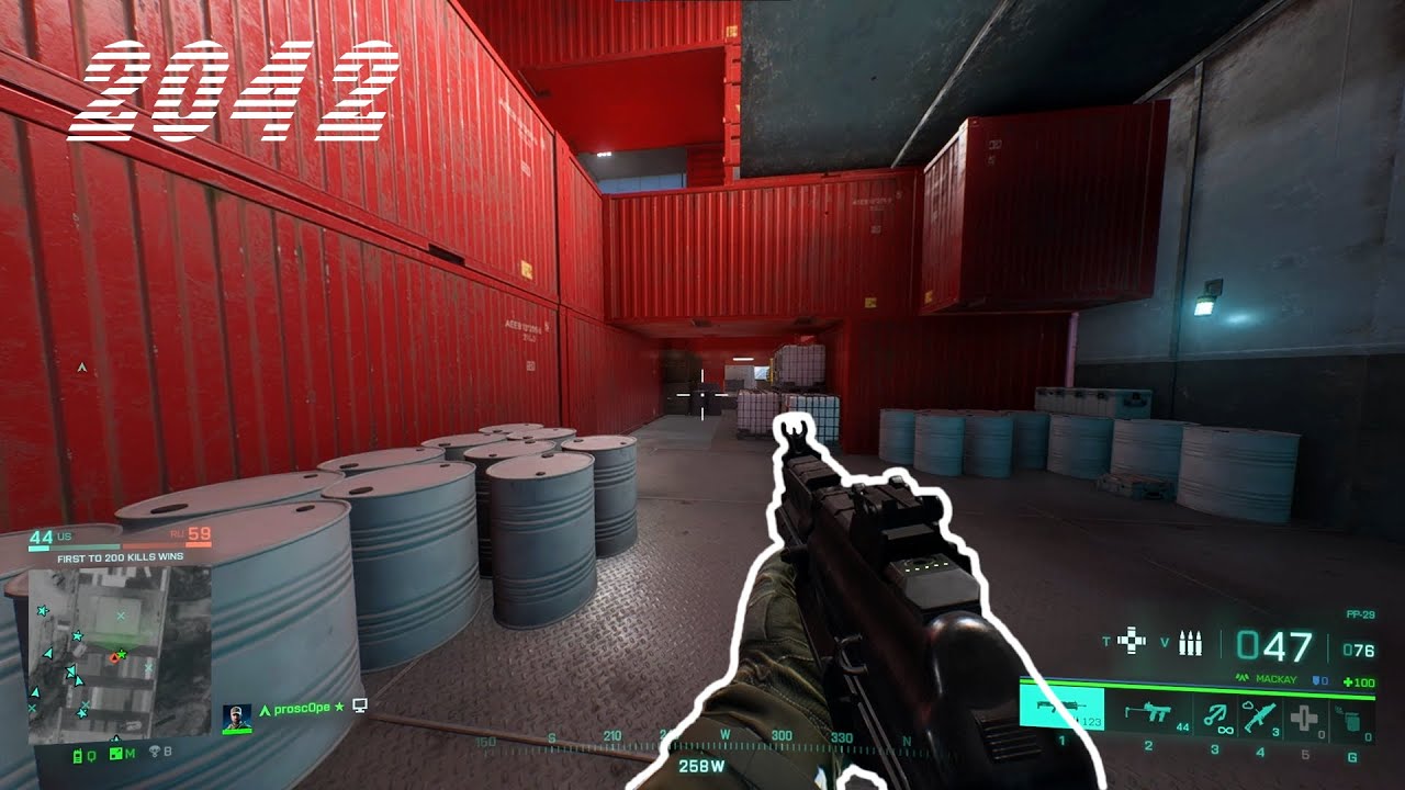 Satisfying 2042 Kill Combination