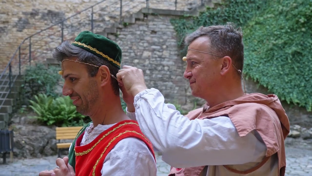 Noc na Karlštejně na hradě Karlštejn (zákulisí)