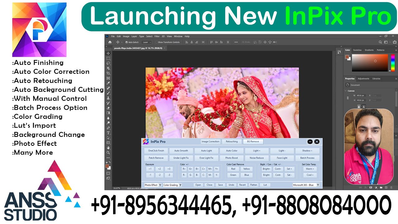 InPix Pro Auto Finishing Software #spsinghtrainer #oneclickalbum #anssstudiopvtltd 8956344465